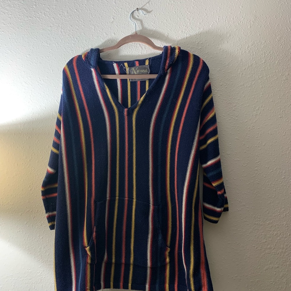 Striped Hooded Sweater